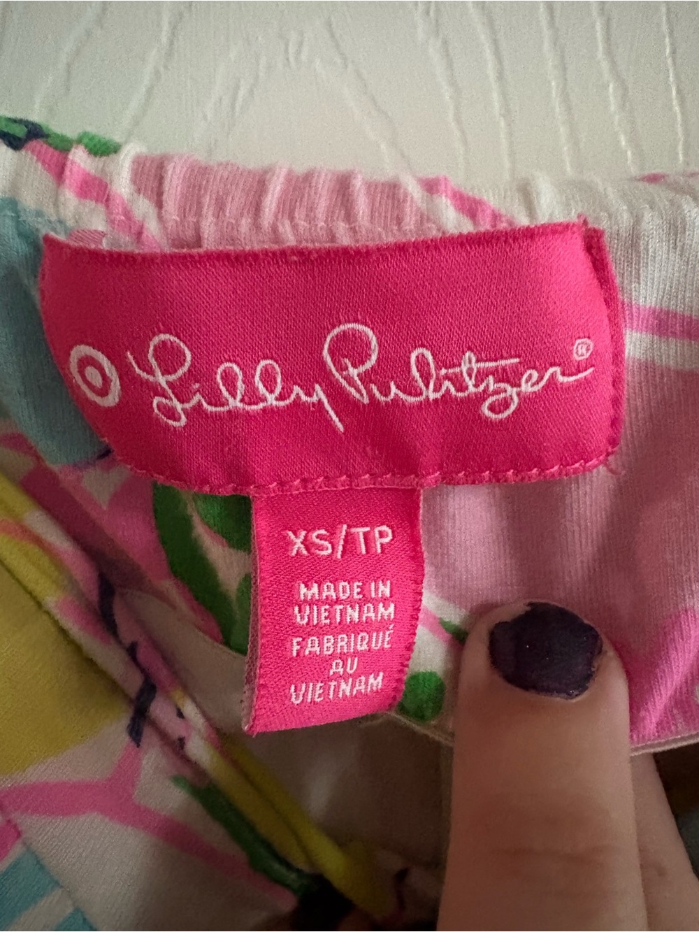 Lilly Pulitzer for Target strapless floral maxi dress beach summer stretch XS - Picture 3 of 4